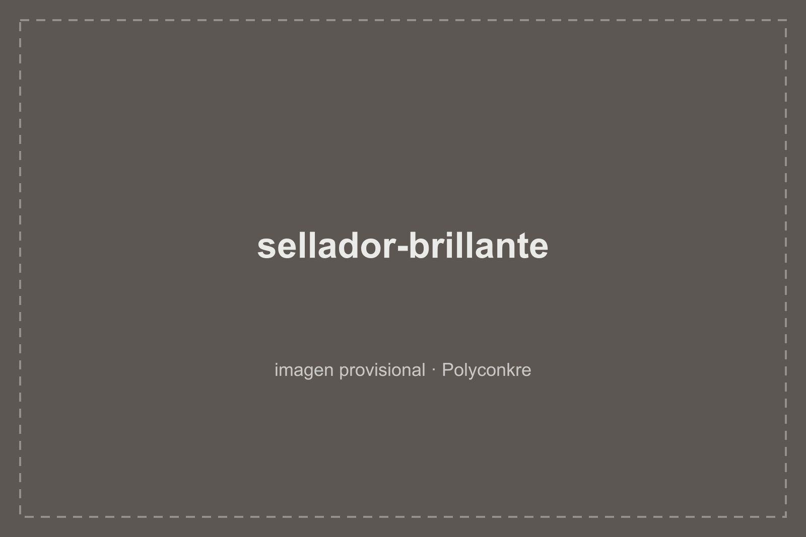 Muestra de microcemento con sellador brillante